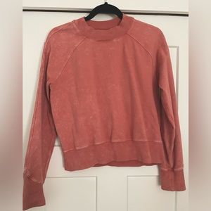 Lululemon Ready to Roll acid washed crewneck